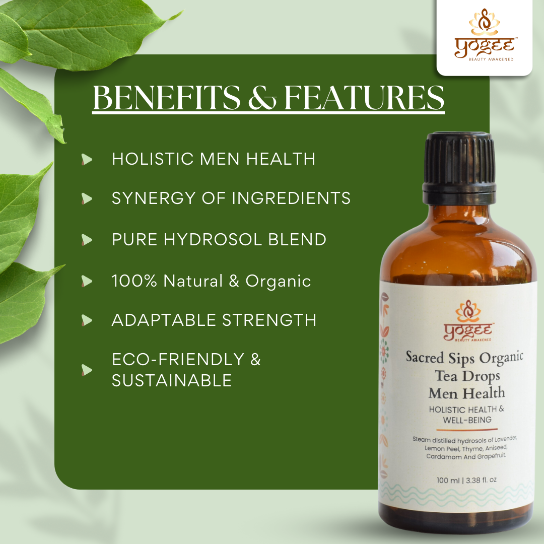 Sacred Sips Organic Tea Drops-Men Health