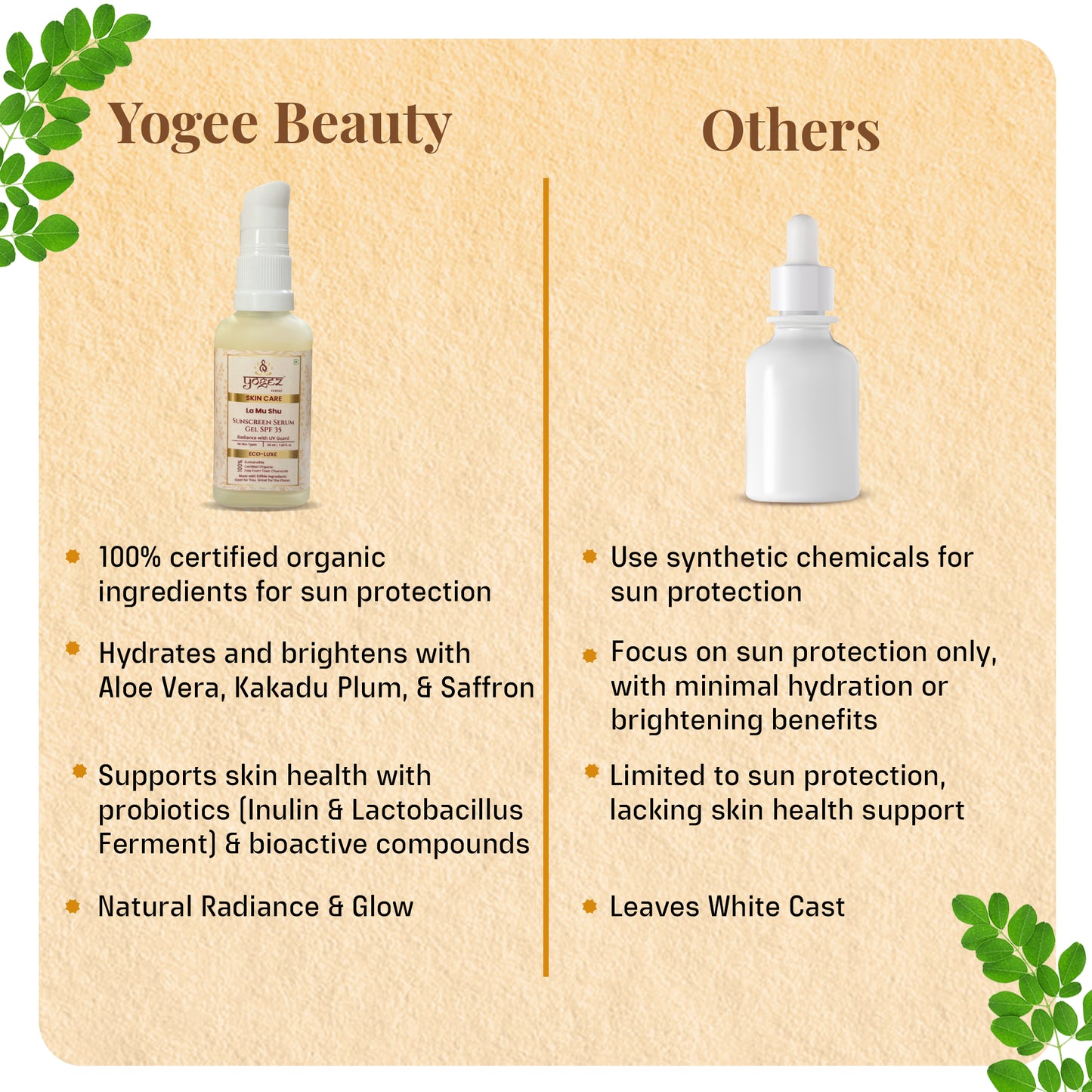 La Mu Shu Sunscreen Serum SPF 35