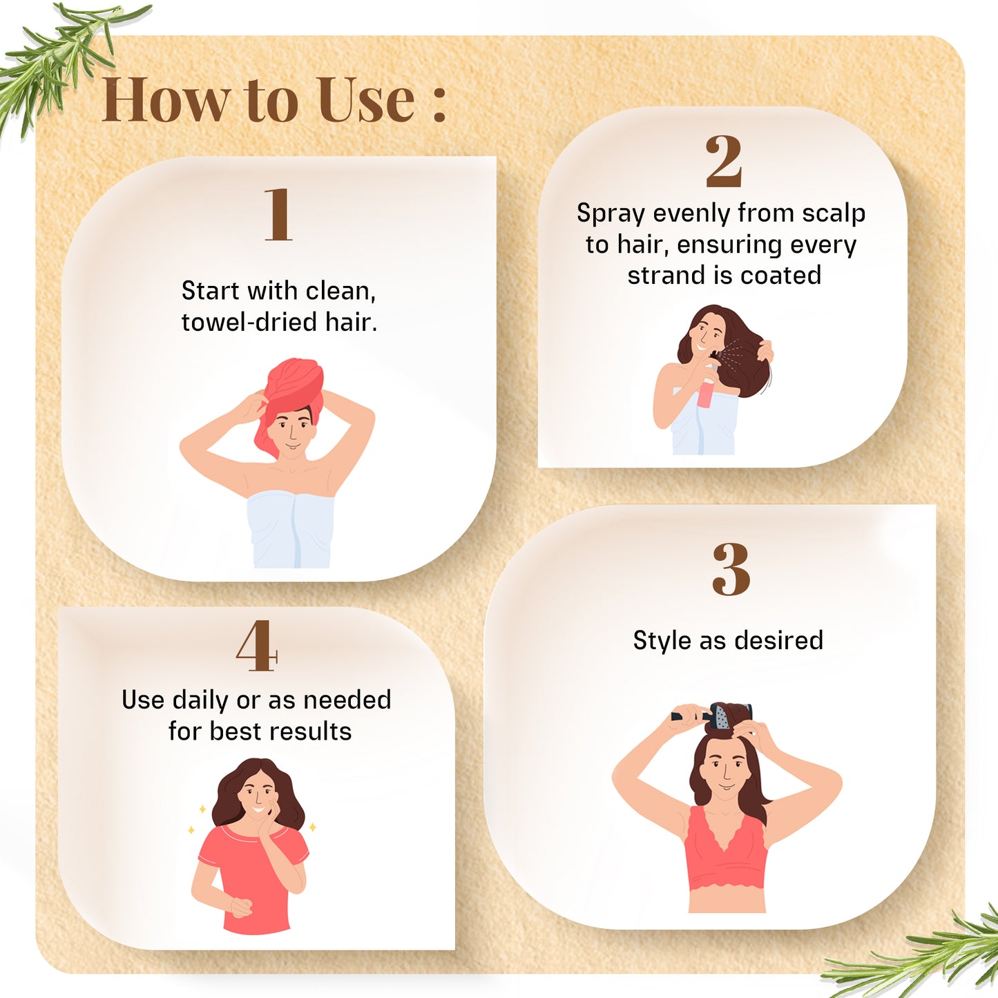 Divine Tresses Leave-on Hair Elixir Spray