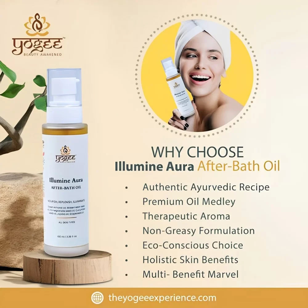 Illumine Aura After-bath Oil - YOGEZ