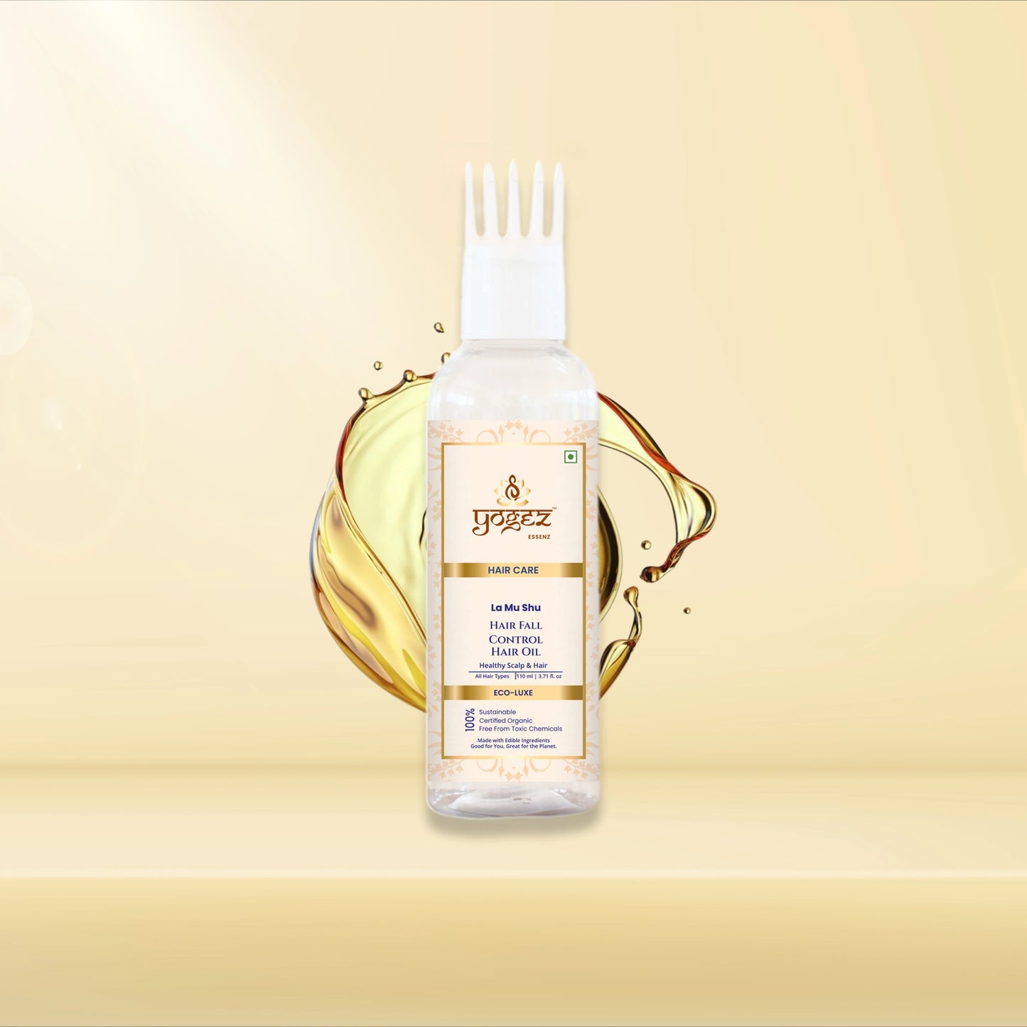 YOGEZ  La Mu Shu Hair Fall Control Hair Oil