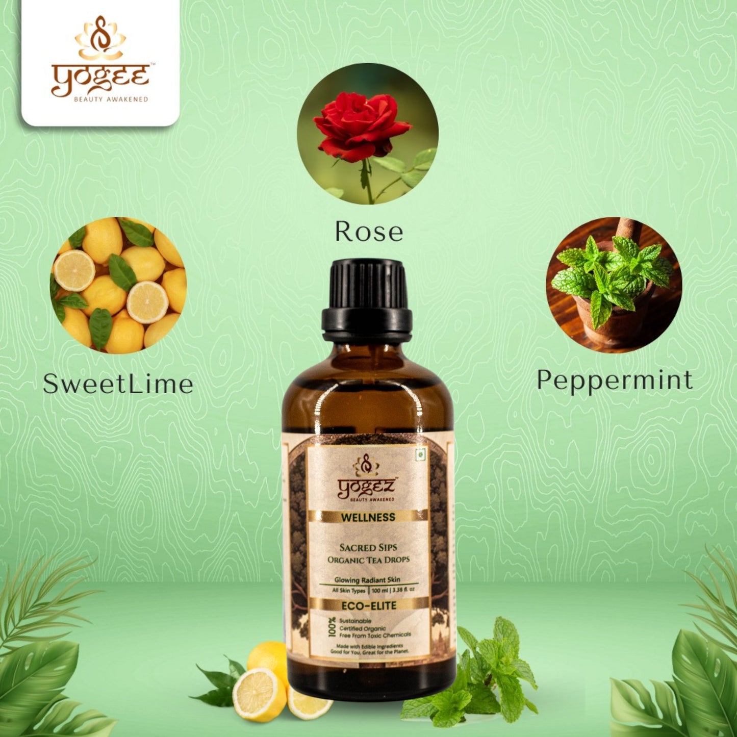 Sacred Sips Tea Drops- Skin Health