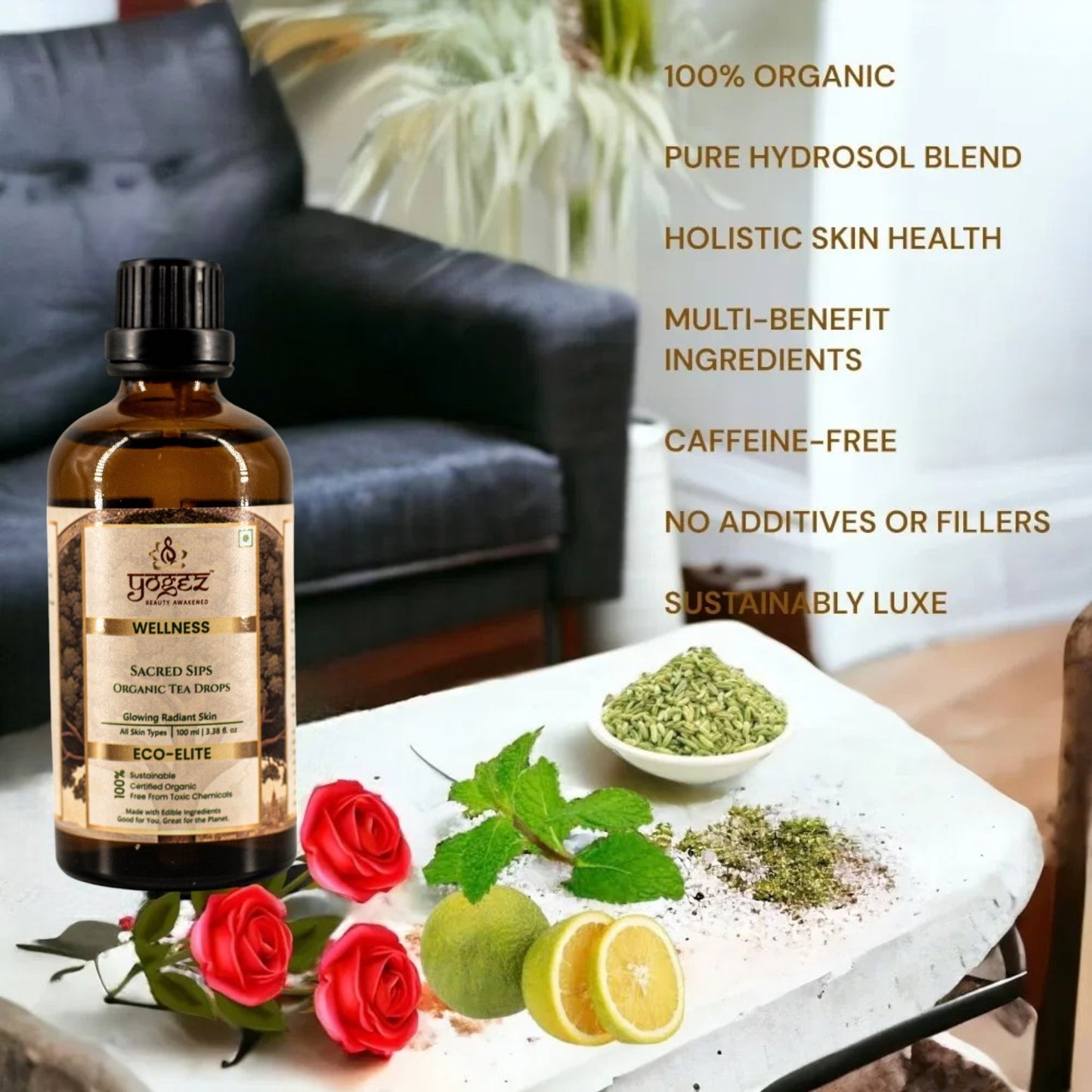 Sacred Sips Tea Drops- Skin Health