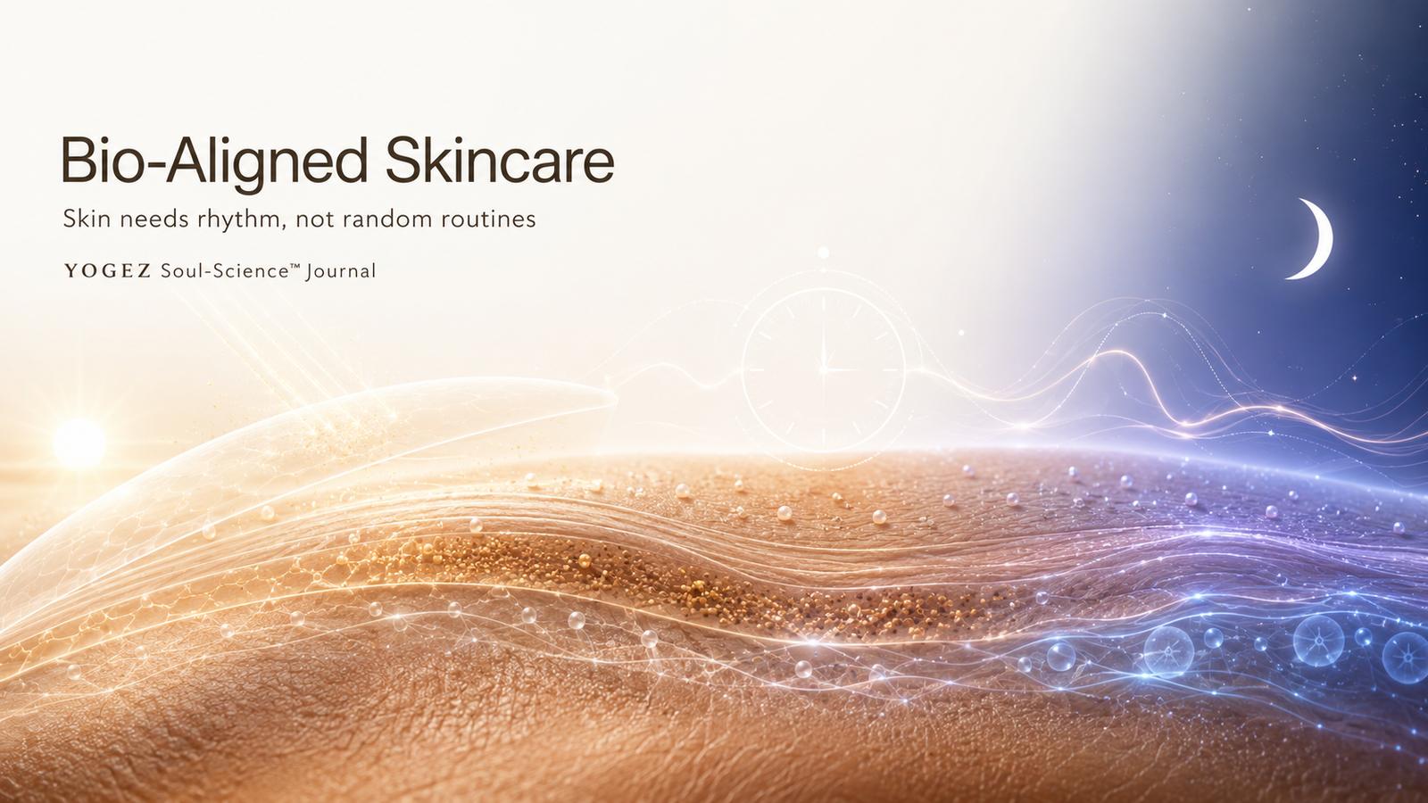 Bio-Aligned Skincare: Why Skin Needs Rhythm, Not Random Routines