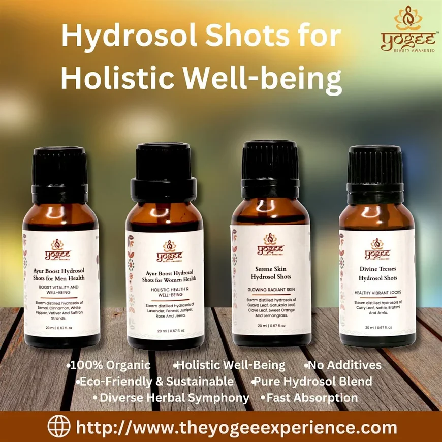 Energise Your Day with Organic Hydrosol Wellness Shots