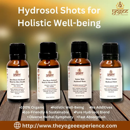 Energise Your Day with Organic Hydrosol Wellness Shots