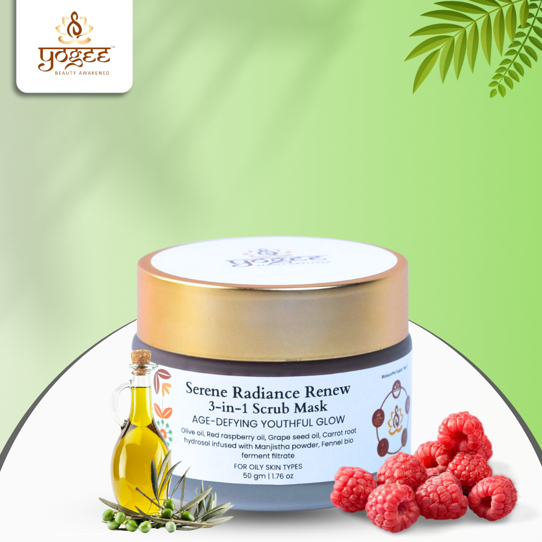 Serene Radiance Renew 3-in-1 Anti-aging Scrub Mask