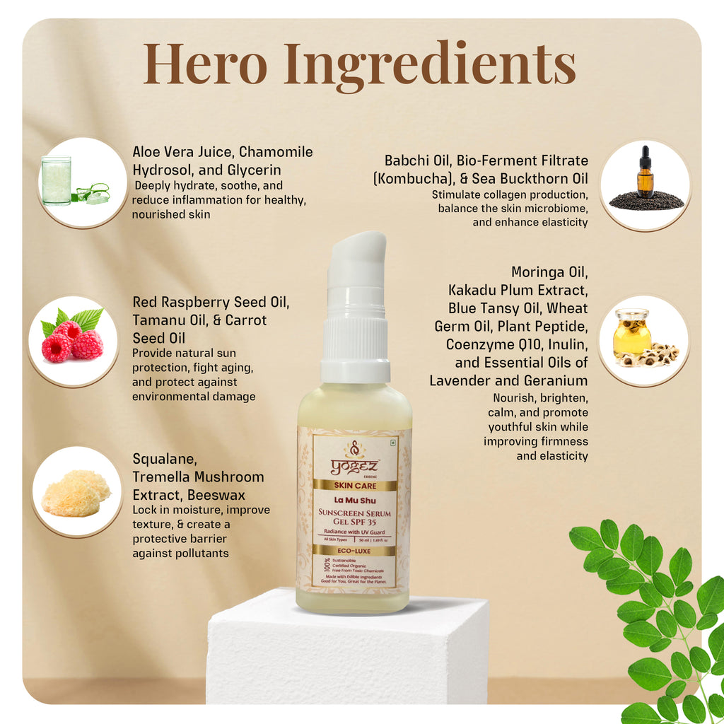 La Mu Shu Sunscreen Serum SPF 35