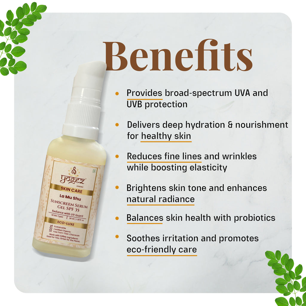 La Mu Shu Sunscreen Serum SPF 35