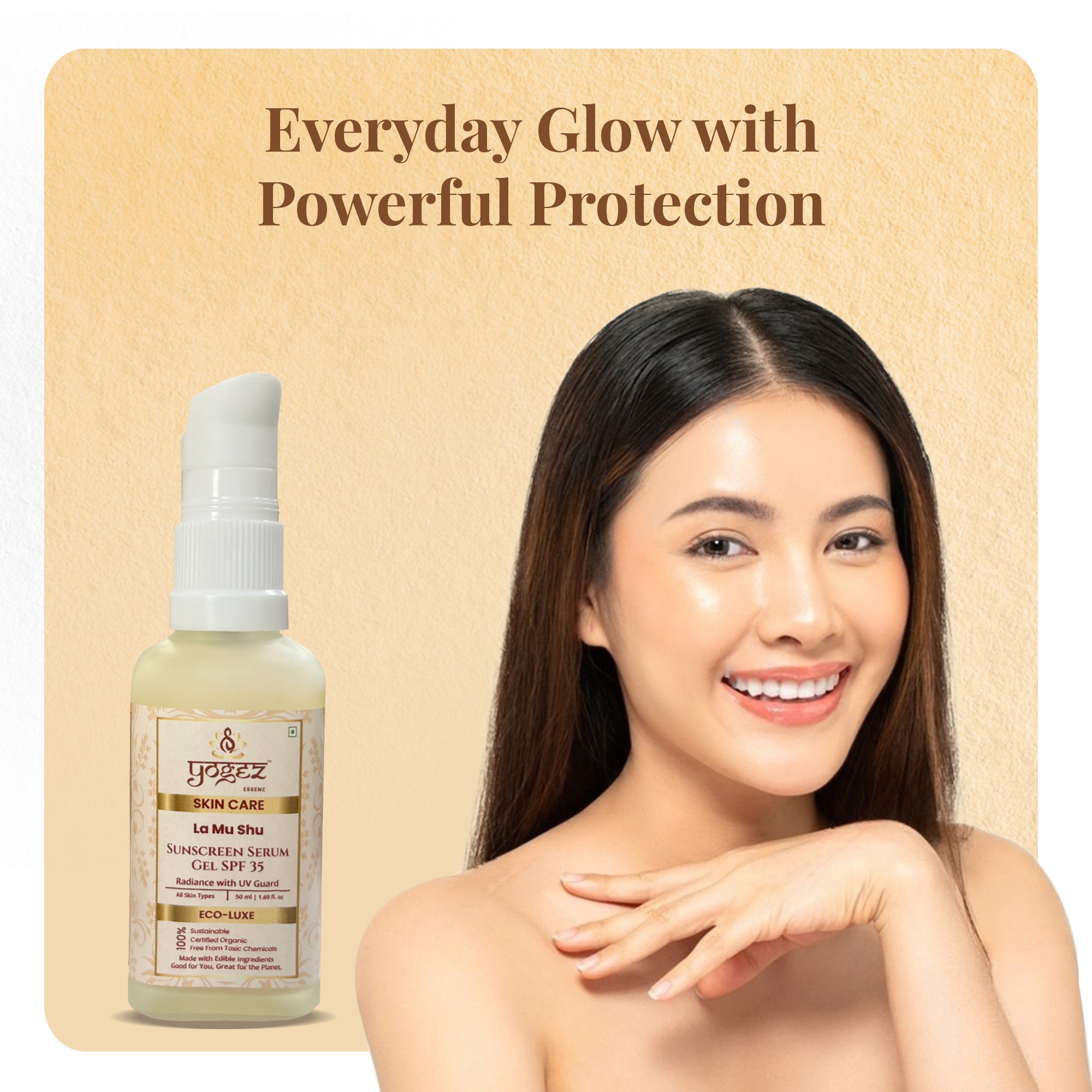 La Mu Shu Sunscreen Serum SPF 35