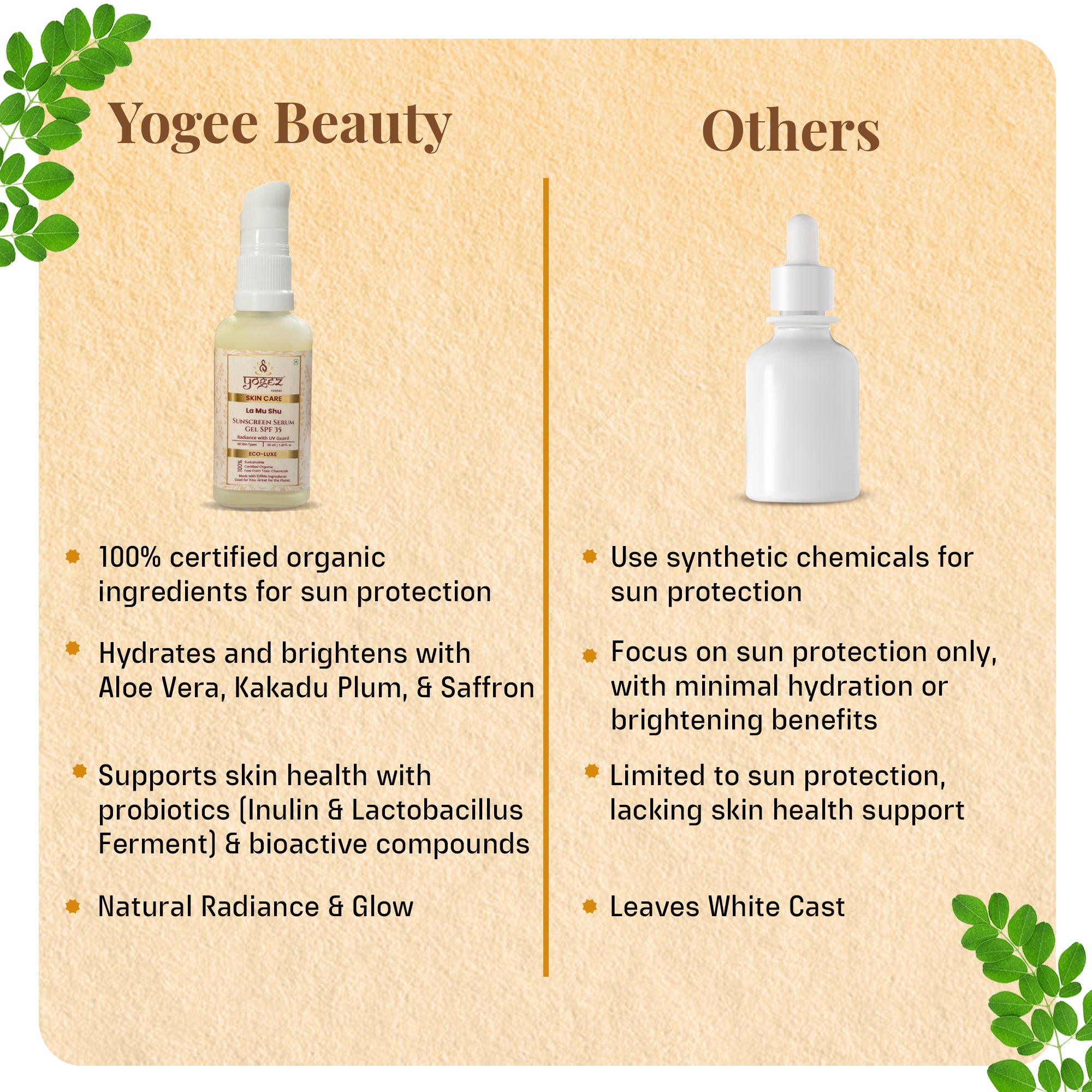 La Mu Shu Sunscreen Serum SPF 35