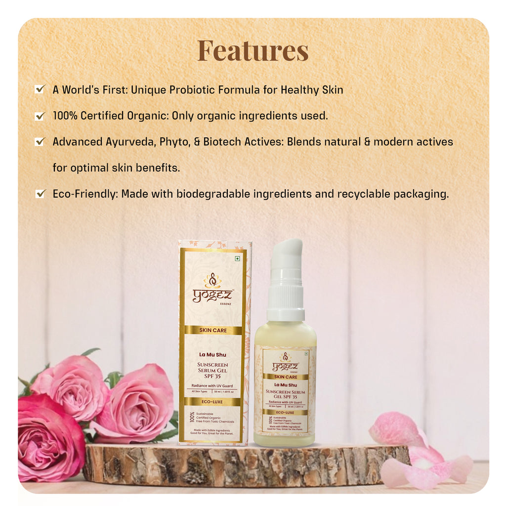 La Mu Shu Sunscreen Serum SPF 35