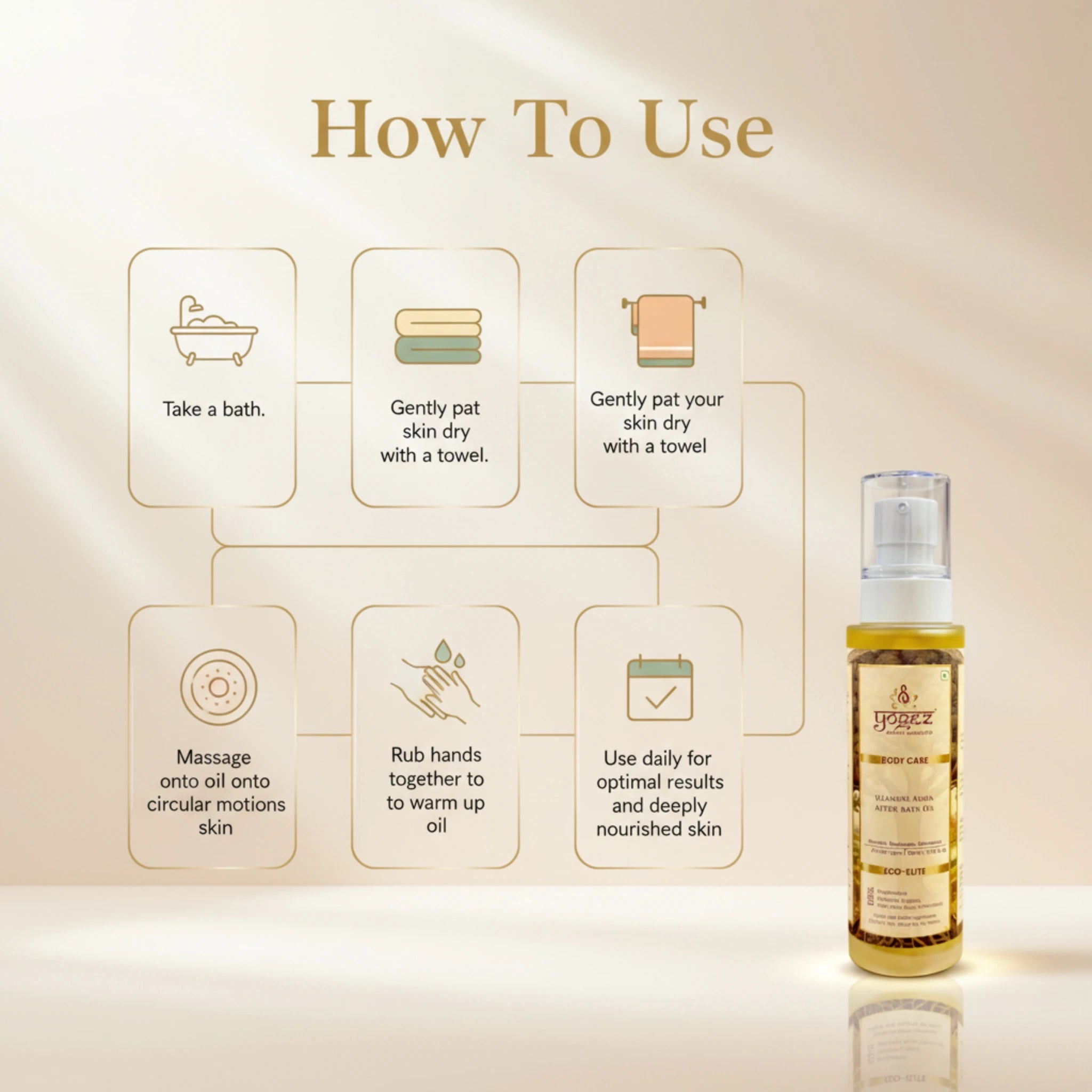 YOGEZ Illumine Aura After-bath Oil
