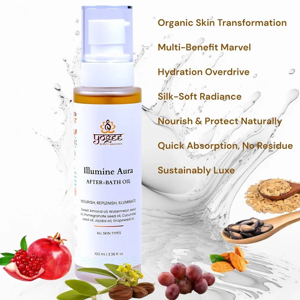 Illumine Aura After-bath Oil - YOGEZ