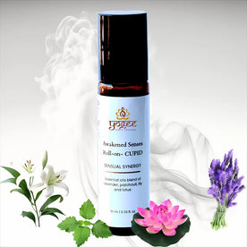 Awakened Senses Temple Roll On- CUPID- blend of aromatherapy and aromachology for romance - YOGEZ