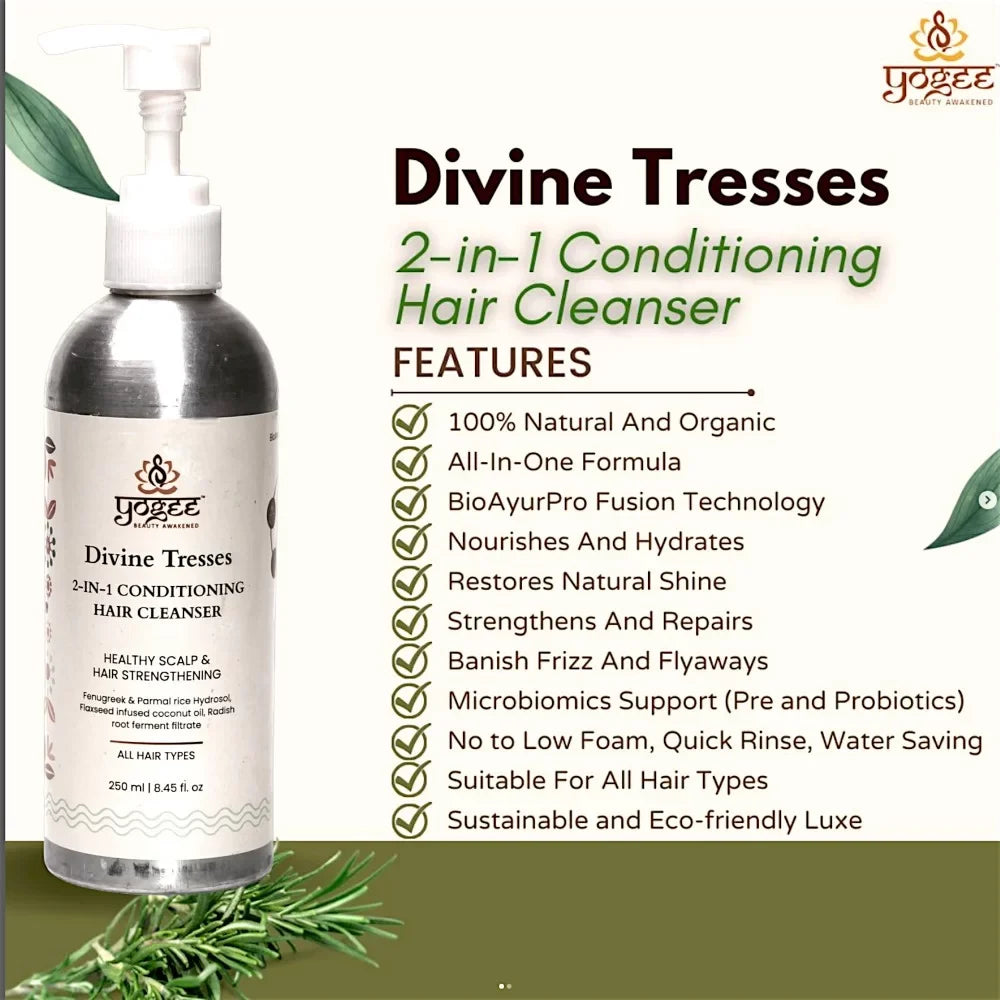 Divine Tresses 2-in-1 Conditioning Hair Cleanser - YOGEZ