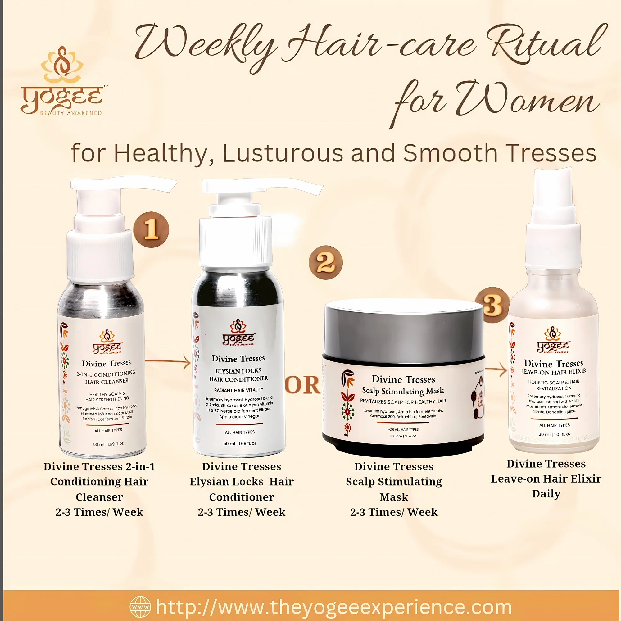 Divine Tresses Scalp Stimulating Mask - YOGEZ