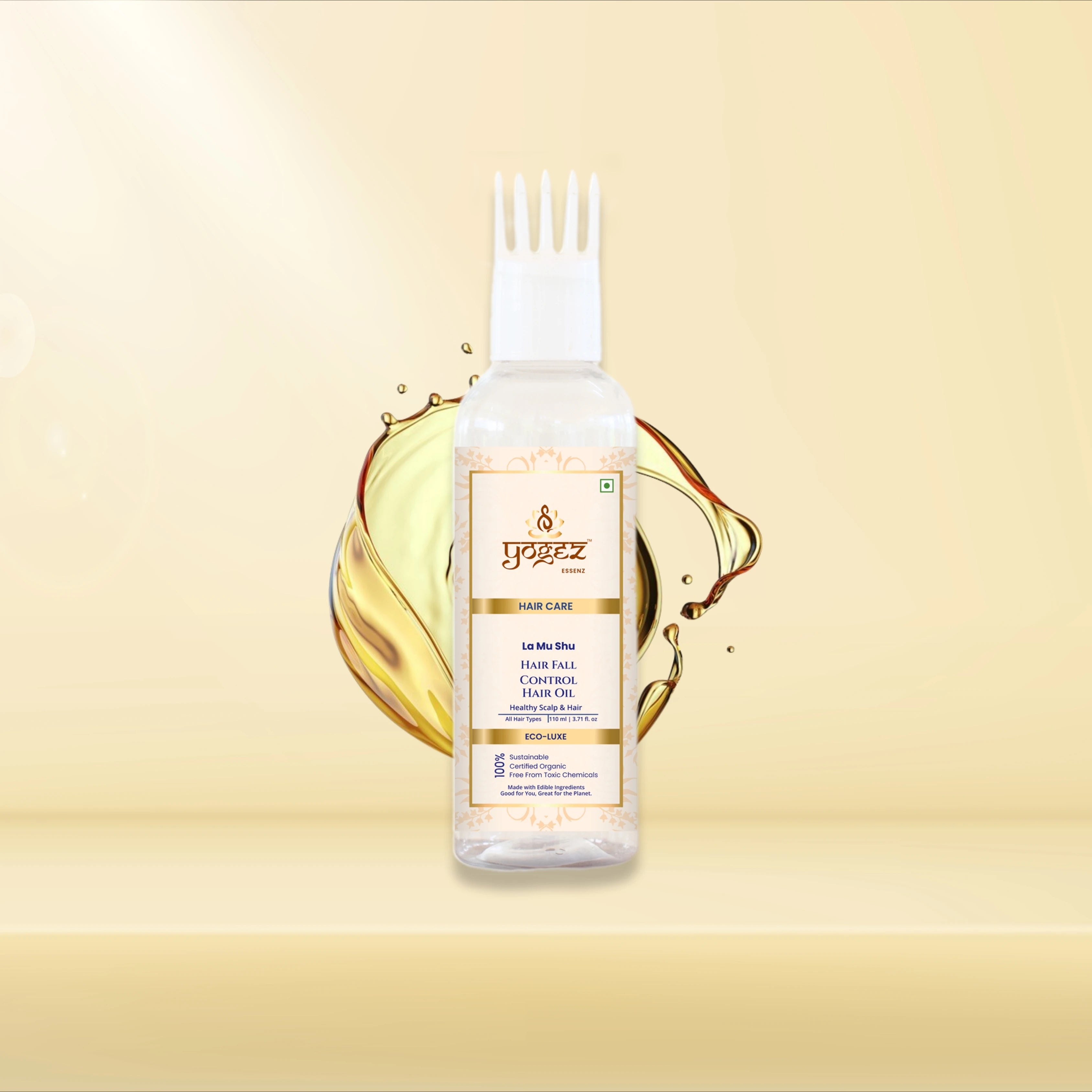 YOGEZ  La Mu Shu Hair Fall Control Hair Oil 