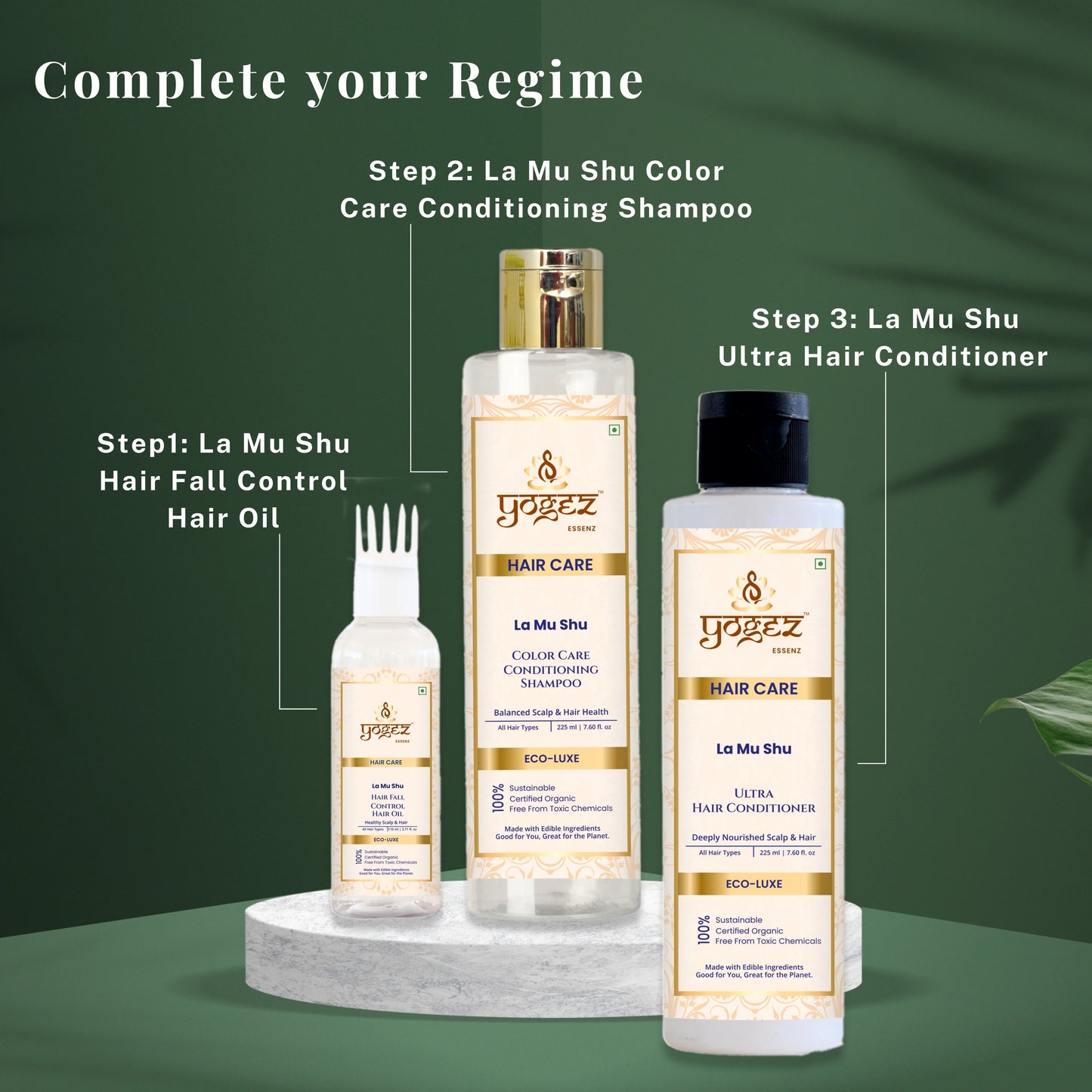 YOGEZ La Mu Shu Ultra Hair Conditioner.