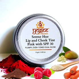 Serene Hue 3-in-1 Lip Cheek Eye Tint- Pink with SPF 30 - YOGEZ