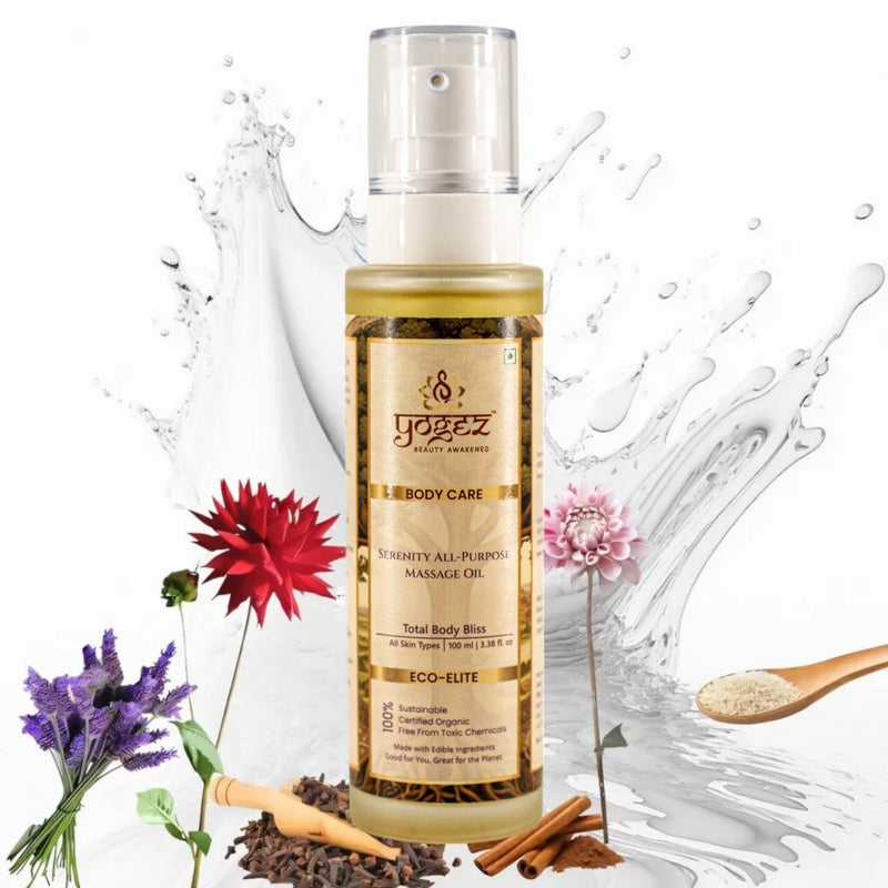 YOGEZ Serenity All-Purpose Massage Oil