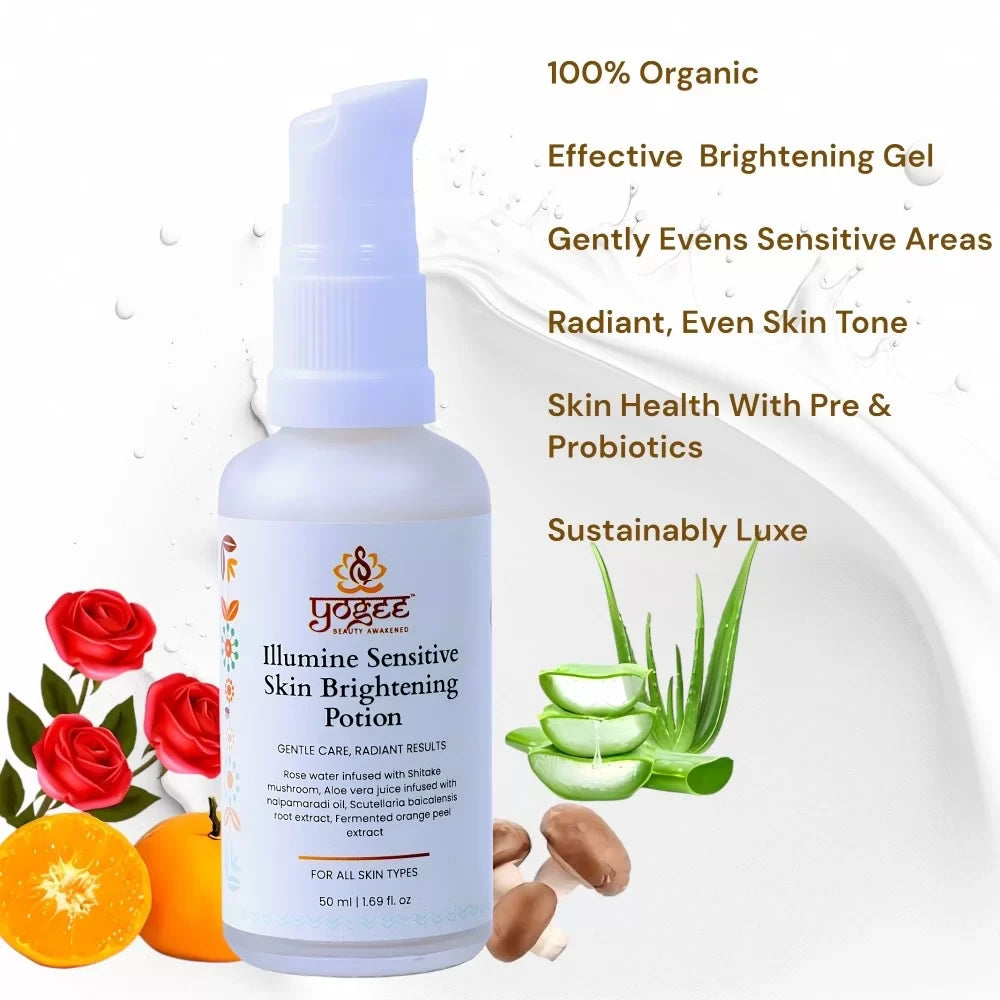 Illumine Sensitive Skin Brightening Potion - YOGEZ