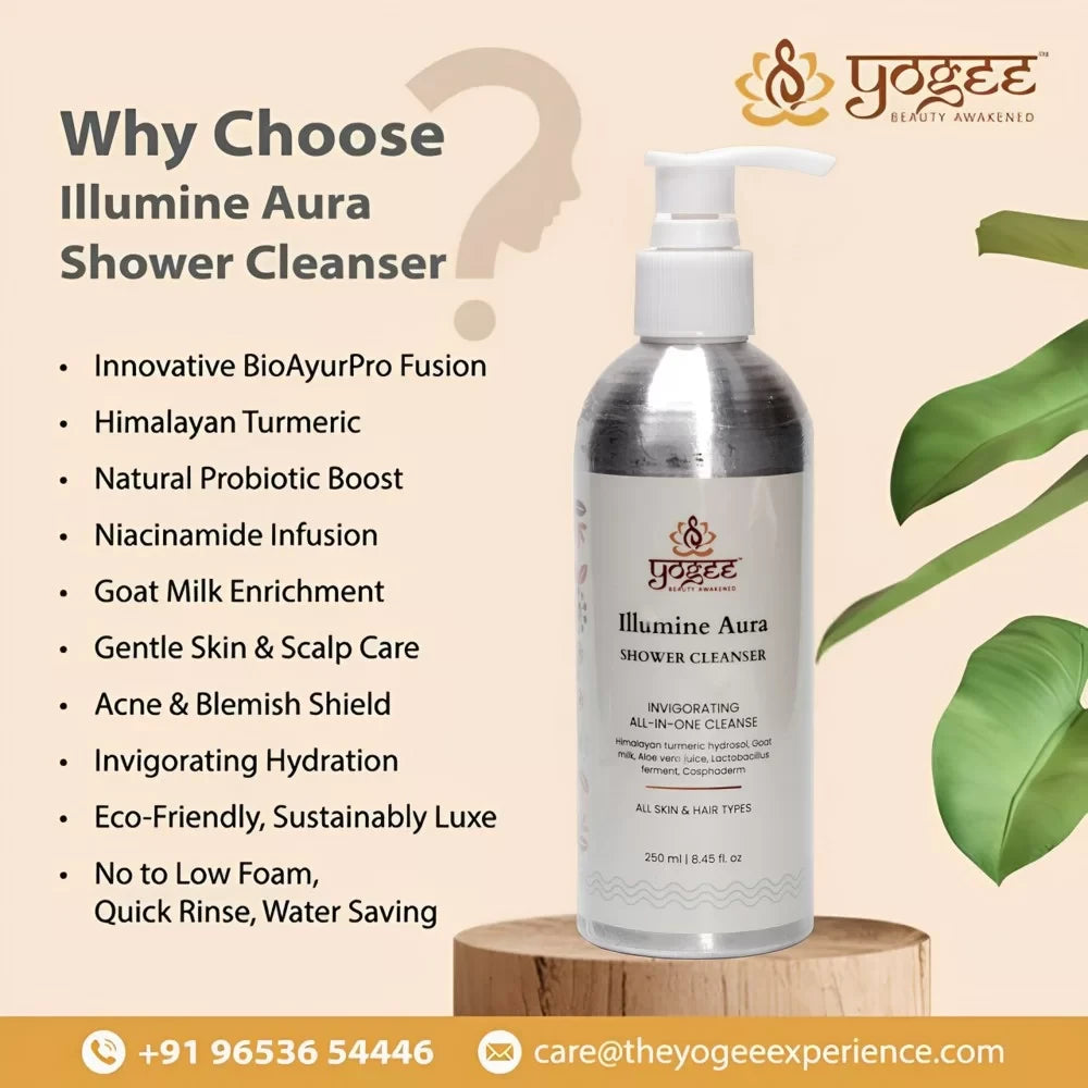 Illumine Aura Shower Cleanser - YOGEZ