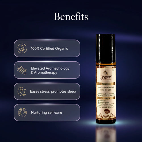 Awakened Senses Temple Roll-On- ZEN- aromatherapy blend to ease stress and to induce sleep